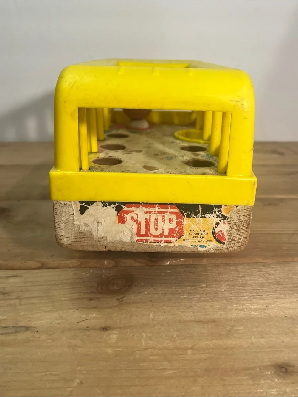 1965 Fisher Price Little People School Bus | Vintage School Bus-No People 192.